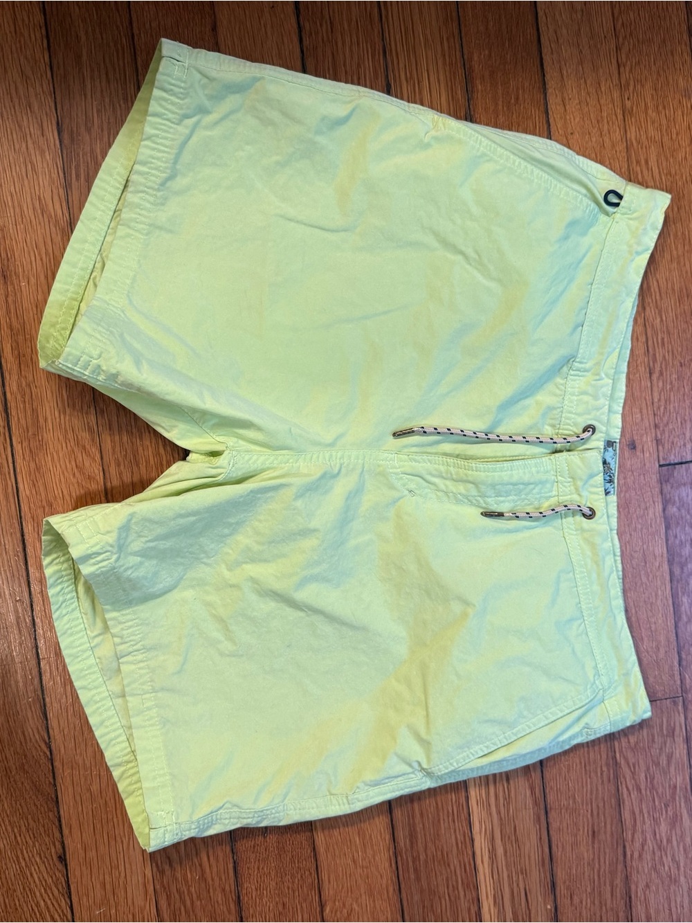 Scotch & Soda Neon Yellow Men's Swim Trunks